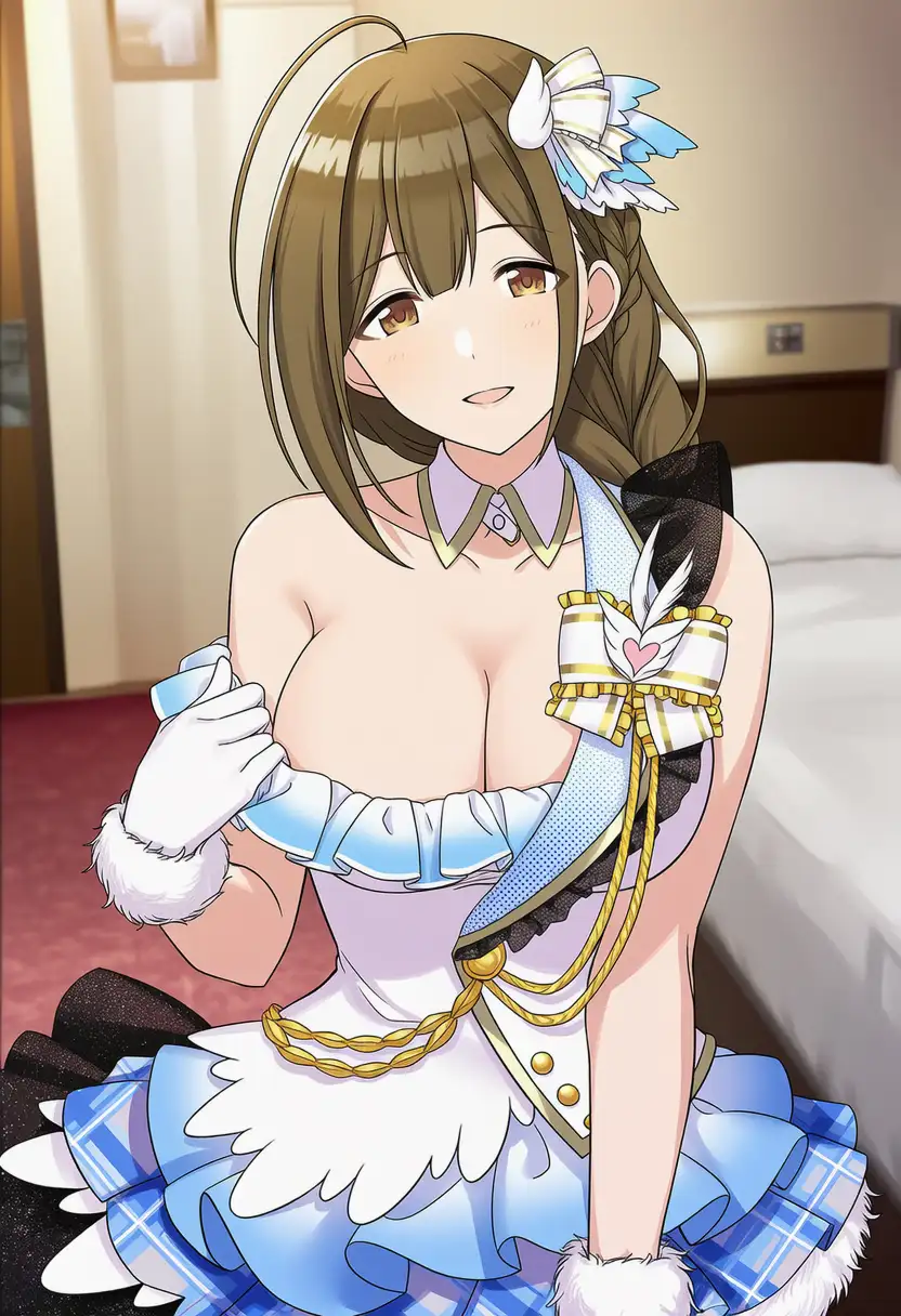 美少女アイドルと子作り(桑〇千雪編) サンプル画像 6