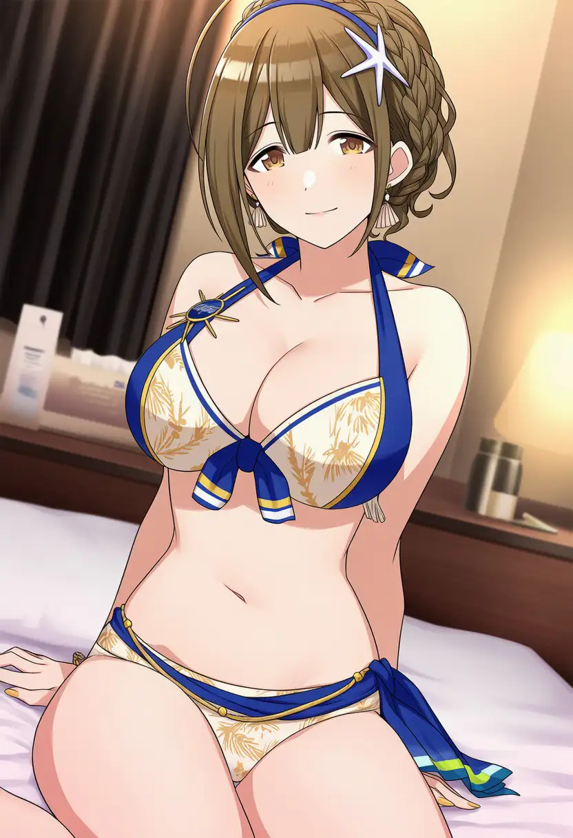 美少女アイドルと子作り(桑〇千雪編) サンプル画像 8