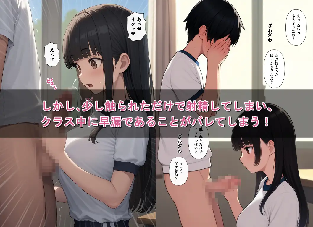 早漏バレした僕が、なぜか女子たちに狙われている サンプル画像 2