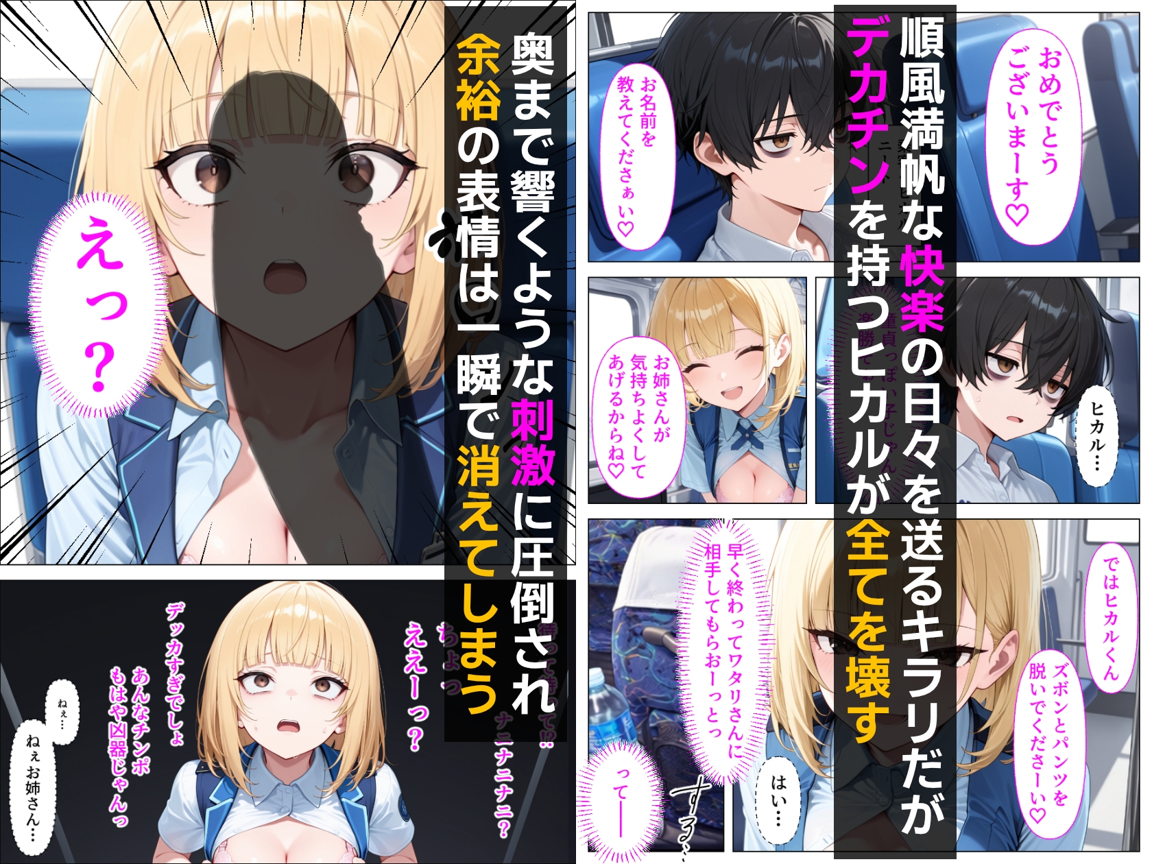 淫乱ギャルバスガイド汁まみれご奉仕ツアー_連日お客に潮だく中出しセックスされる話_5