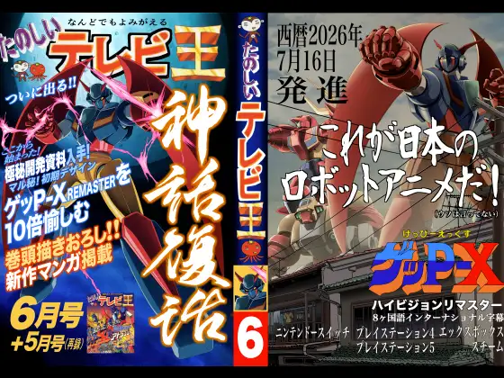 たのしいテレビ王6月号 ジャケット画像