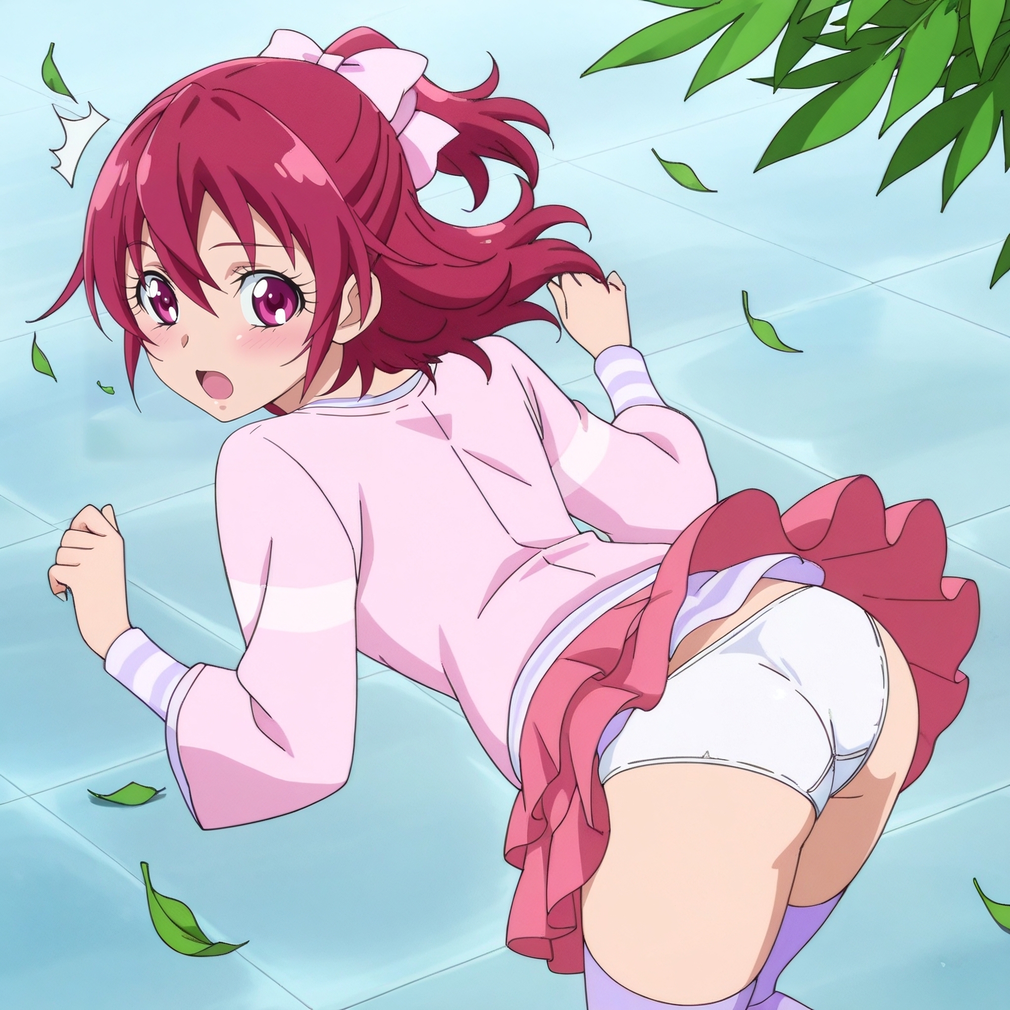 相〇マナパンチラCG集(全100枚+簡易パンチラアニメ3本)_model2_1