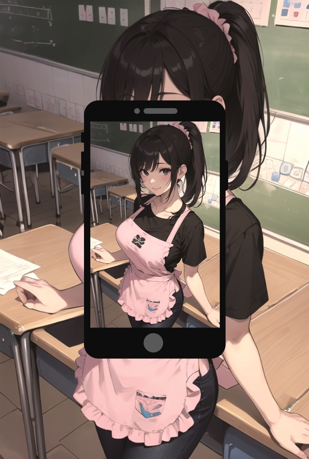 おかしなスマホアプリで「働く女性」を【即オチ2コマ】させる話_2