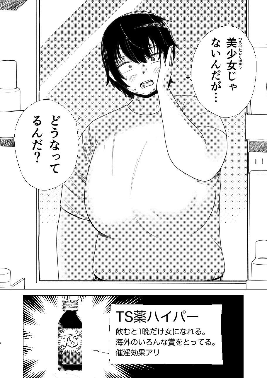 薬でTSしたけど思った感じじゃなかったのでとりあえずオナニーする本 画像4