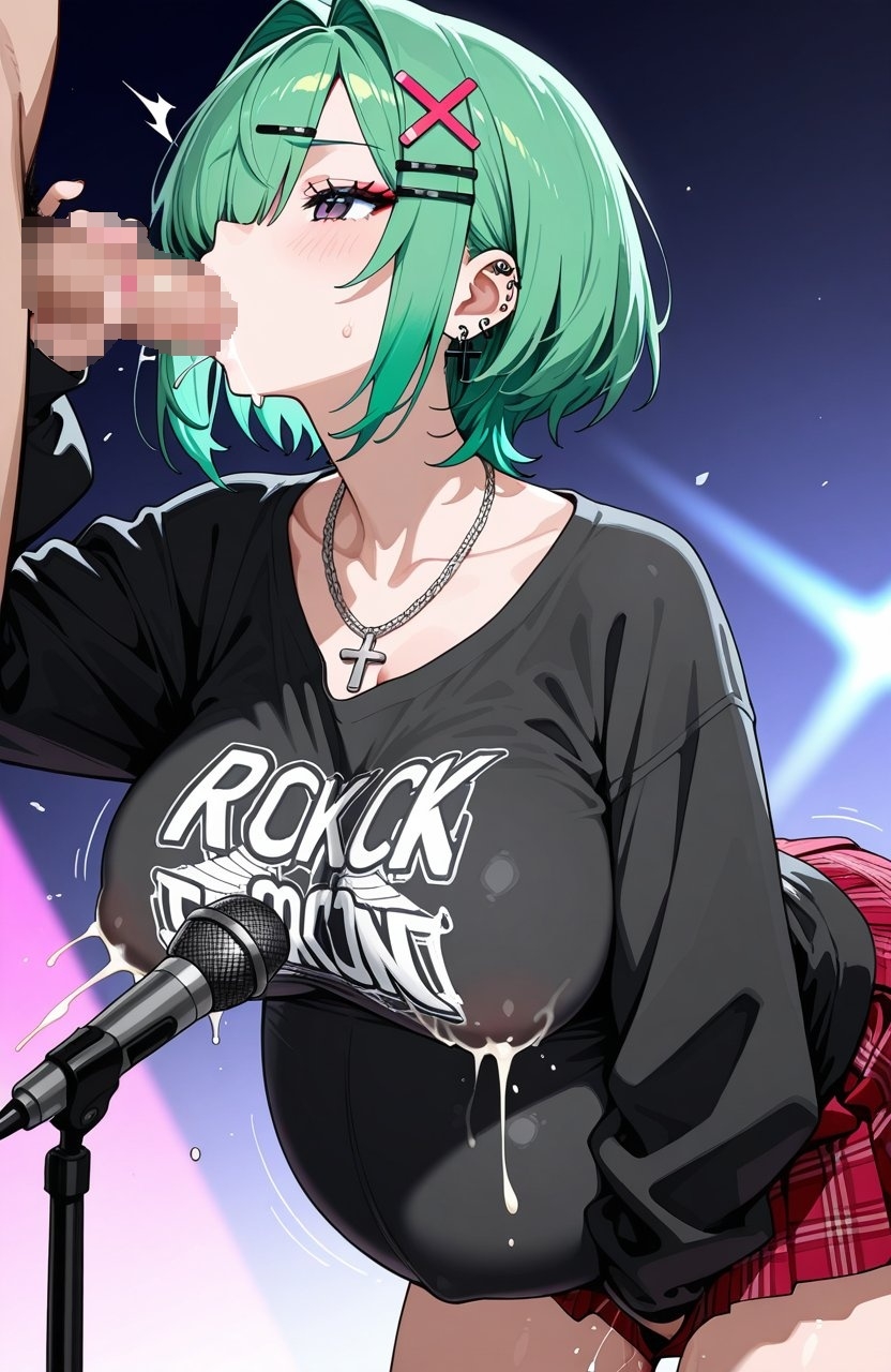 AI妊婦グラビアイラスト集 R18+ Vol.058 ミュージシャン編_4