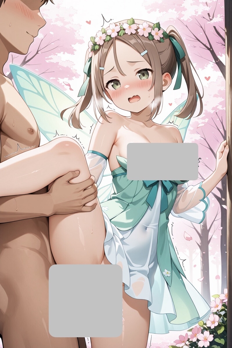 ゆ〇ゆキャラの妖精エッチイラストまとめ_5