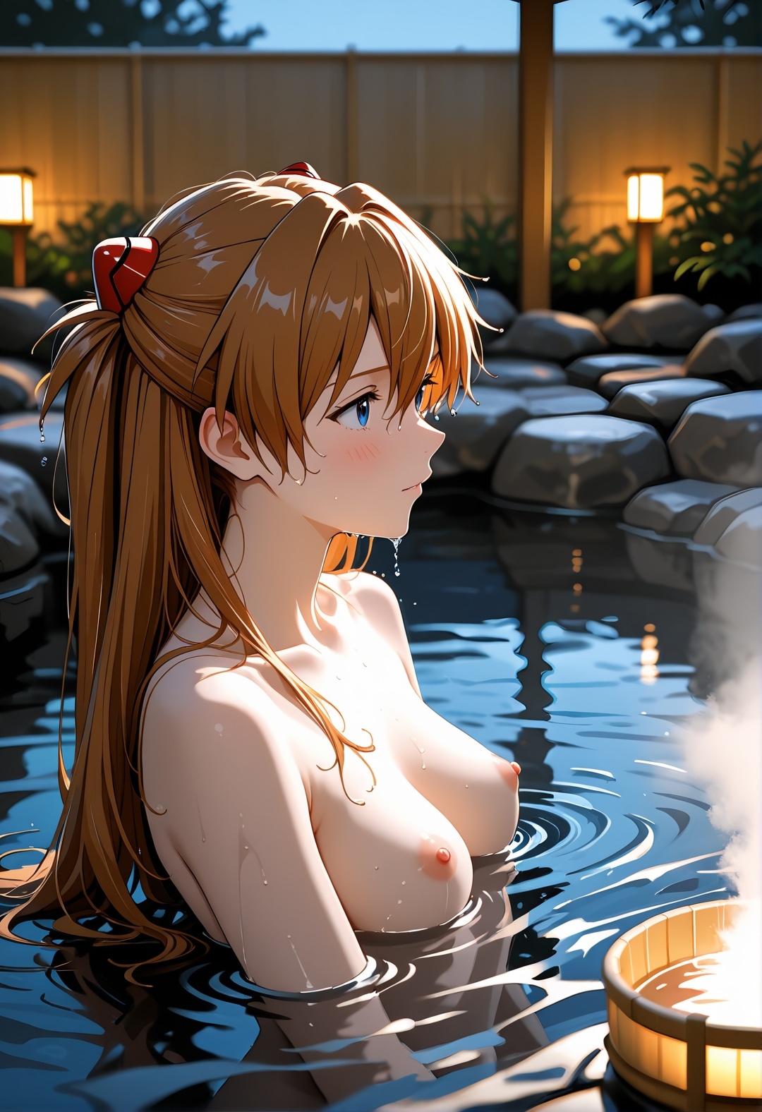 【ありす工房】同人CG・AI『新世紀エ〇ァンゲ〇オン ア〇カ 温泉 凌○ 恥辱 温泉旅館 巨根 連続中出し 縄責め 3DCG』4