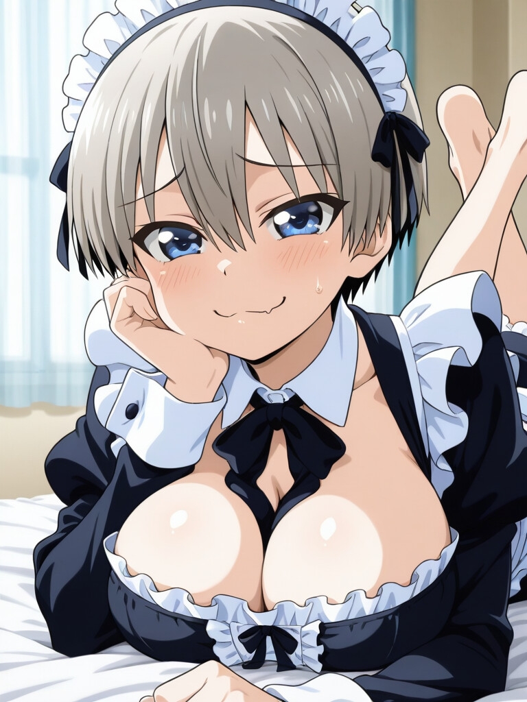 宇〇ちゃんメイドコスえっち 469枚_1