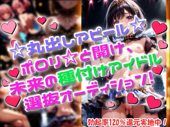 丸出しアピールポロリと開け、未来の種付けアイドル選抜オーディション！