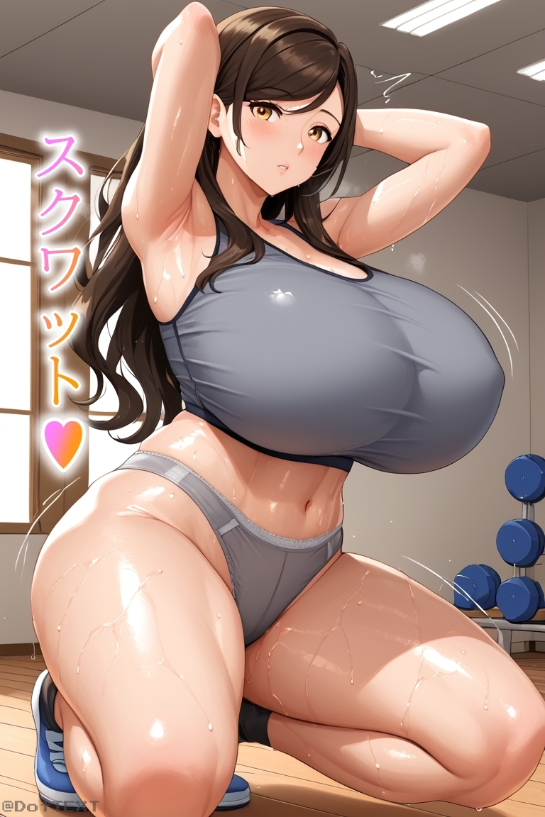 バストガーディアンズ 乳嵐レイナ 乳トレ編_3