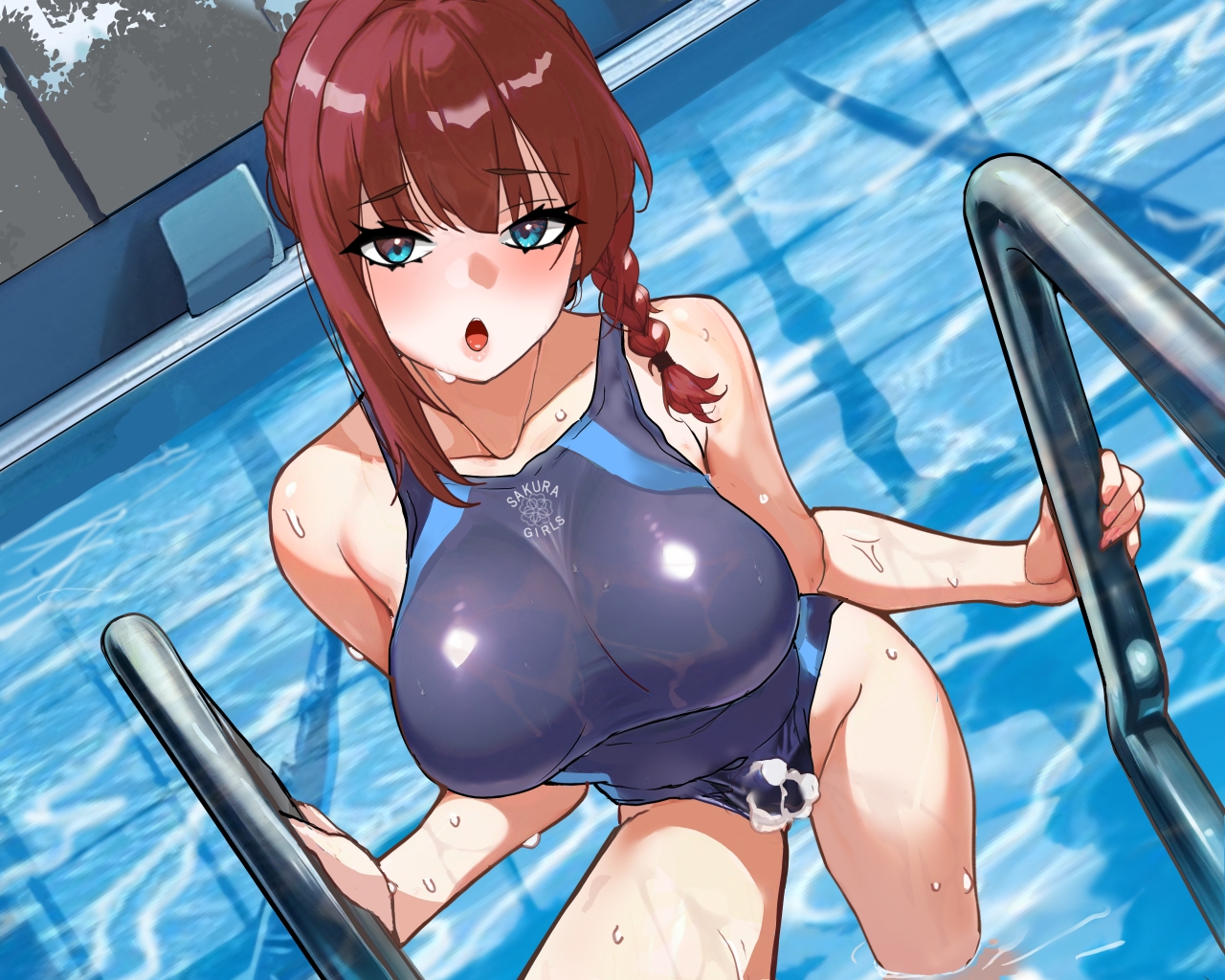 【気弱でウブなふたなり水泳部員少女に】プロのエロゲ声優の本気のドスケベお下品射精演技が聞きたい！ 水城すい編【エッチを教え込んで下品でオホ声塗れの精通指導！】 画像2