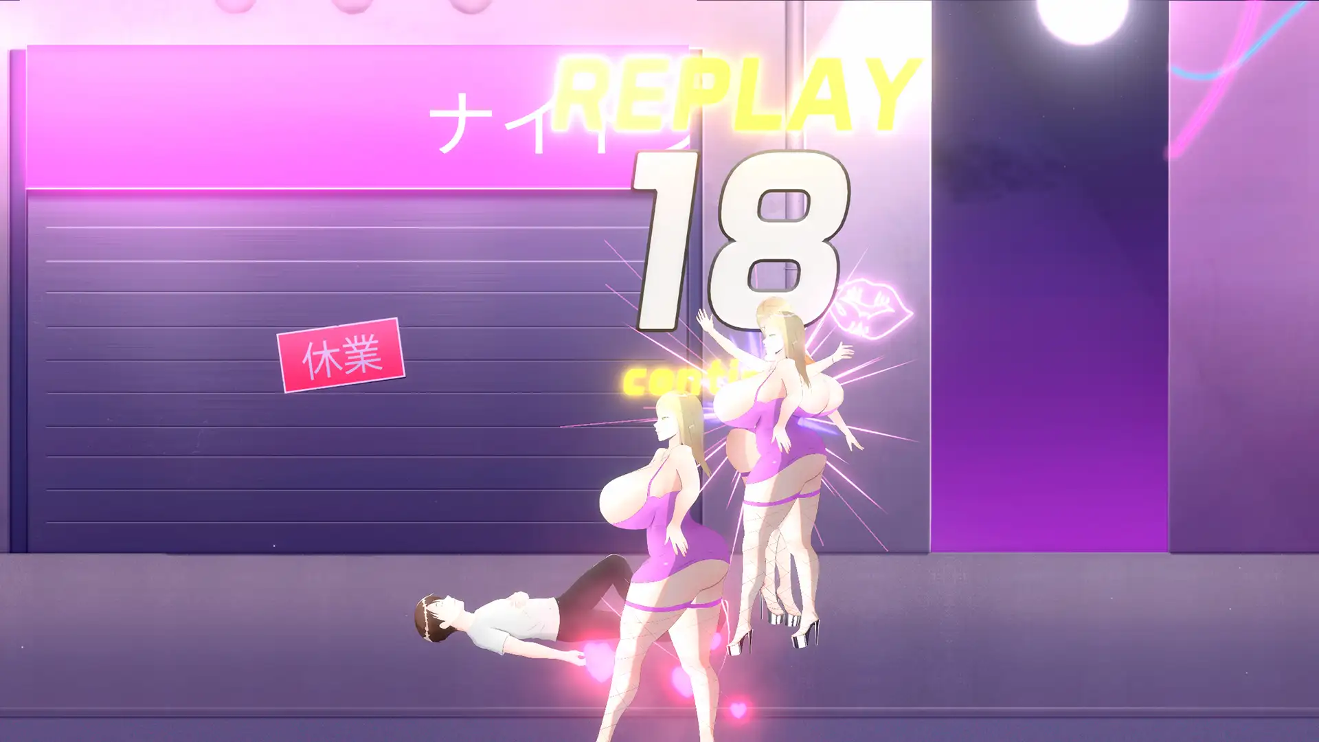 [Weak Hero] 第2版 – 絶望の120秒:美女ドッペルゲンガー軍団による執拗な誘惑とビンタ [アクション/Live2D] サンプル画像7
