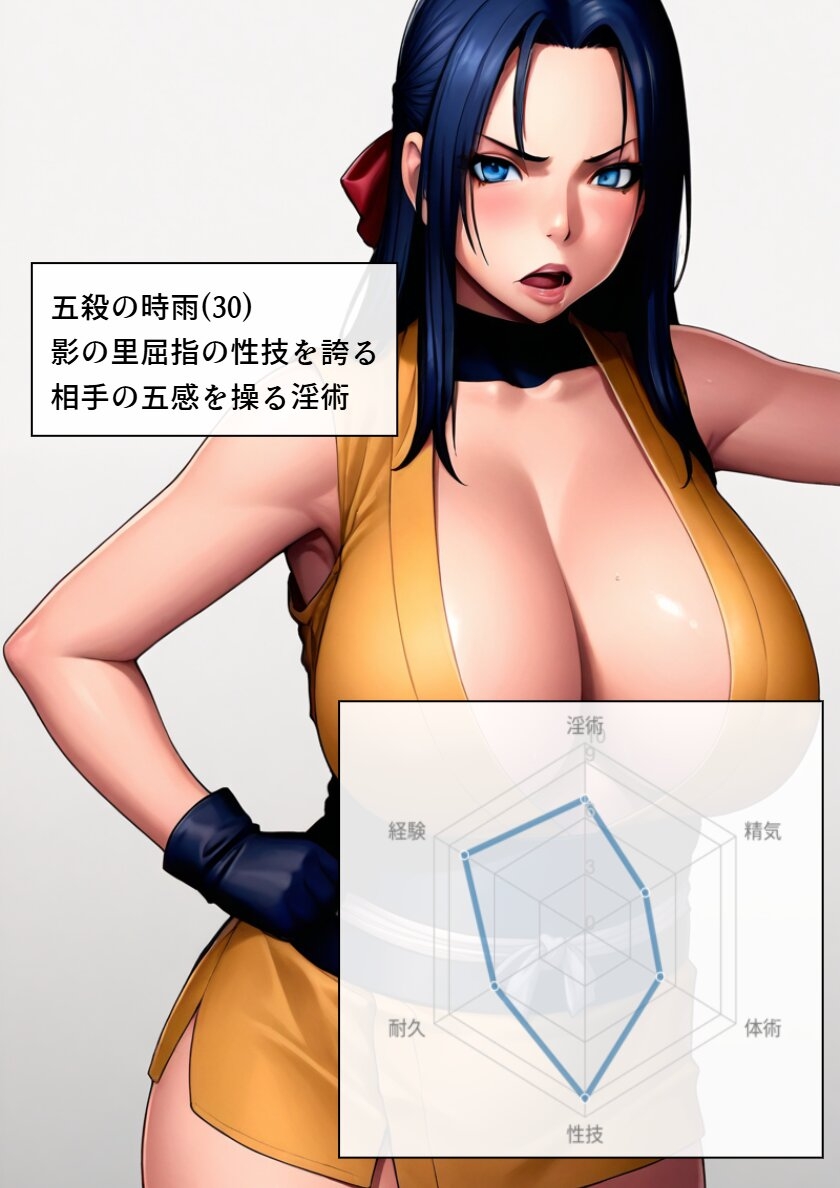 【百々ドメイン】同人マンガ・AI『くの一淫術合戦(第二試合)』1