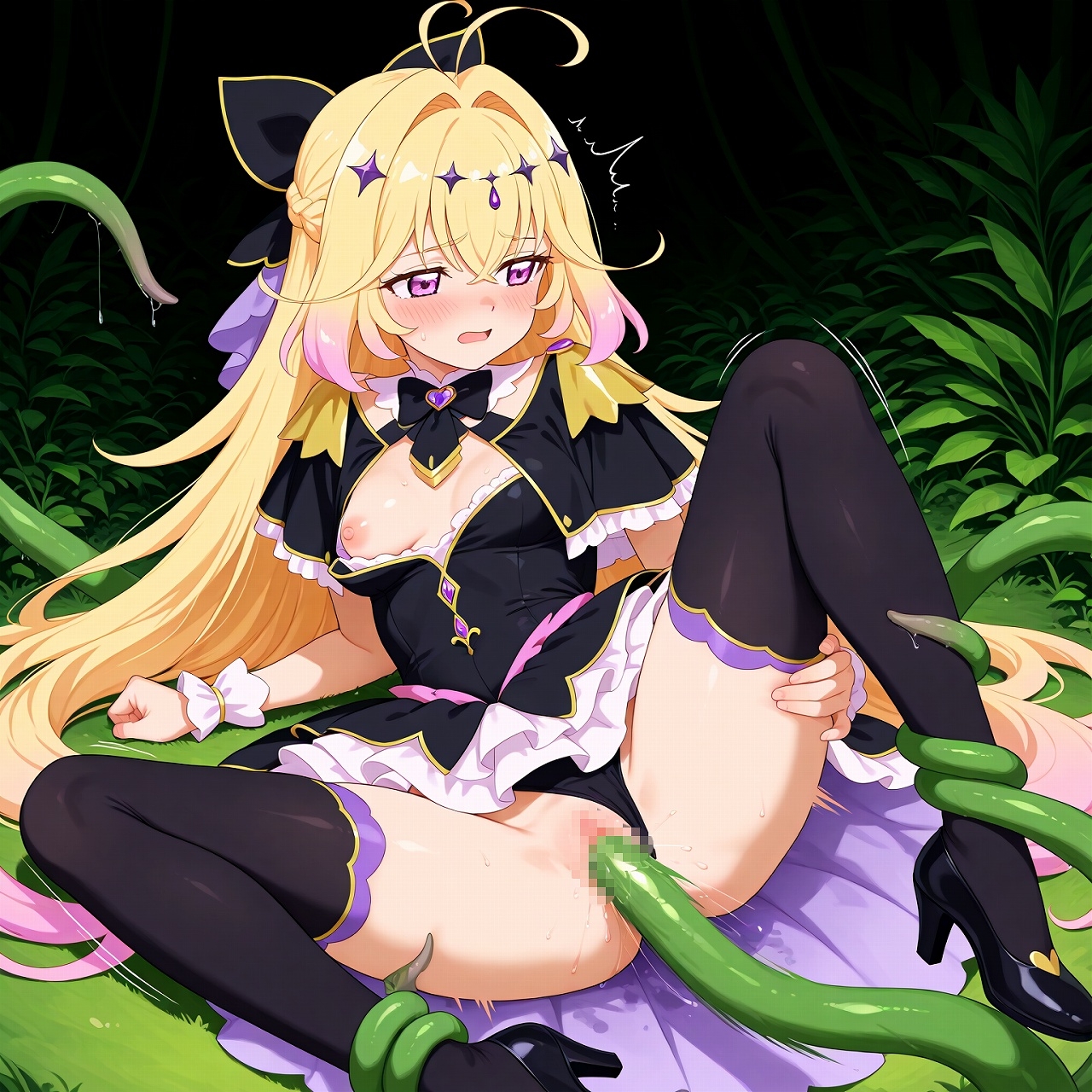 Fan fiction キュ〇アルカナ・シャ〇ウ 触手_1