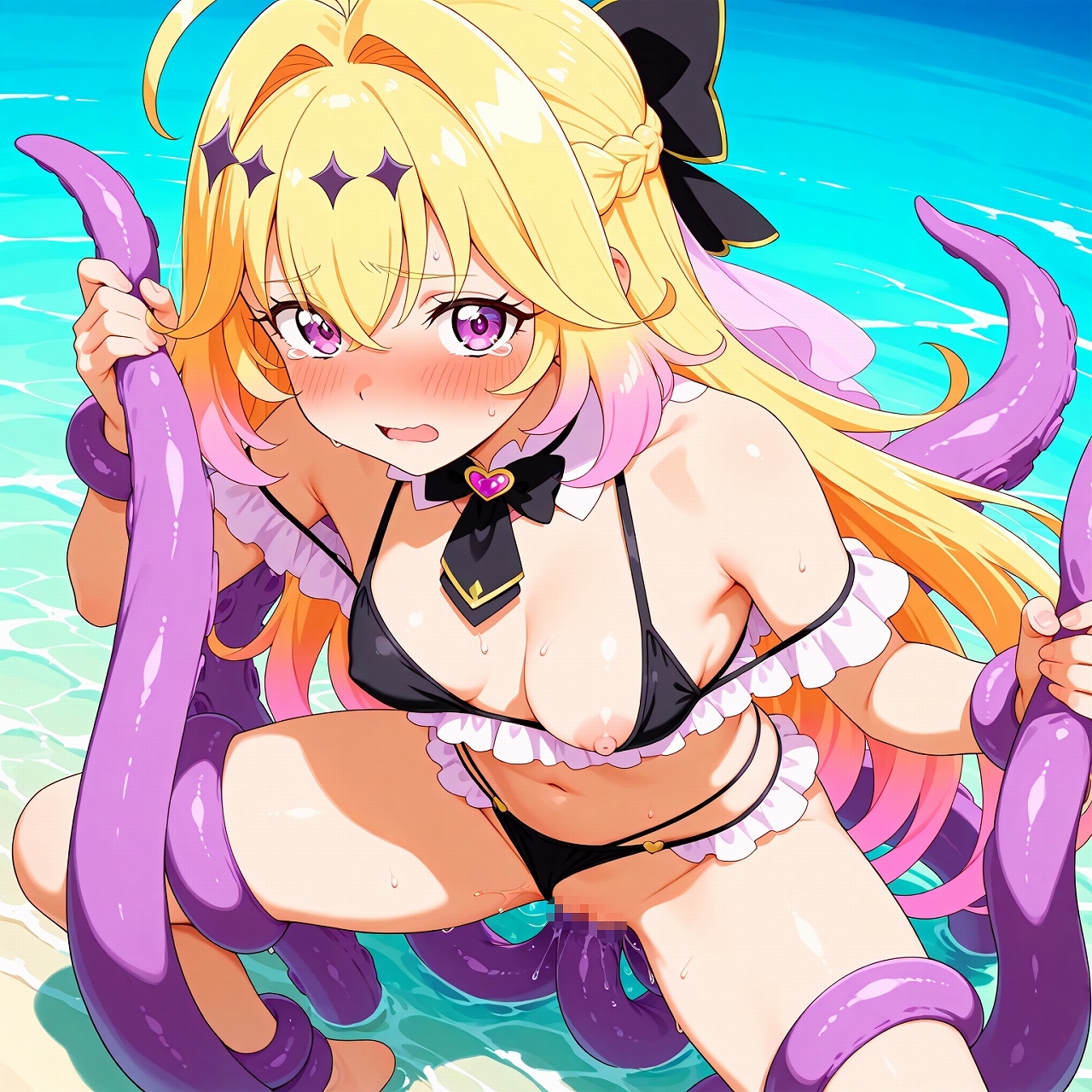 Fan fiction キュ〇アルカナ・シャ〇ウ 触手_4