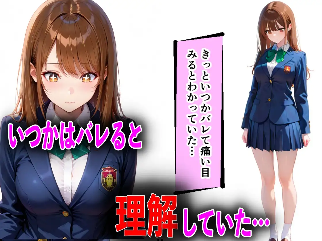 学校でも優等生のJKキモオジ店主に万引きがバレて巨根チンポで性教育された話 サンプル画像 3