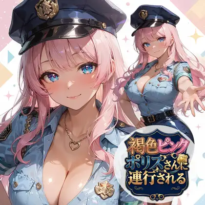 褐色ピンクポリスさんに連行される ジャケット画像