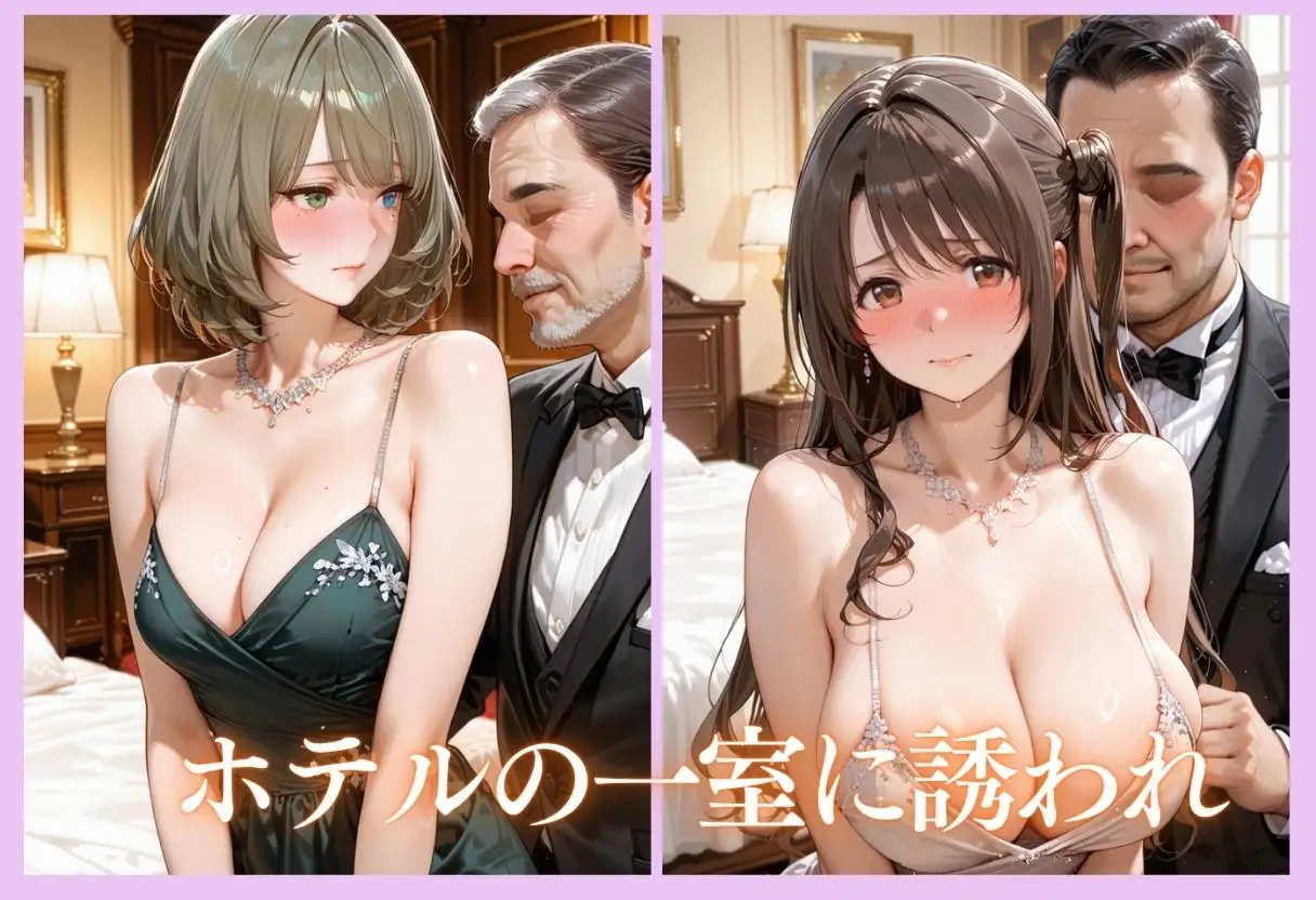金持ちおじさんにされるがまま…枕営業ご奉仕SEX  part2 サンプル画像 4