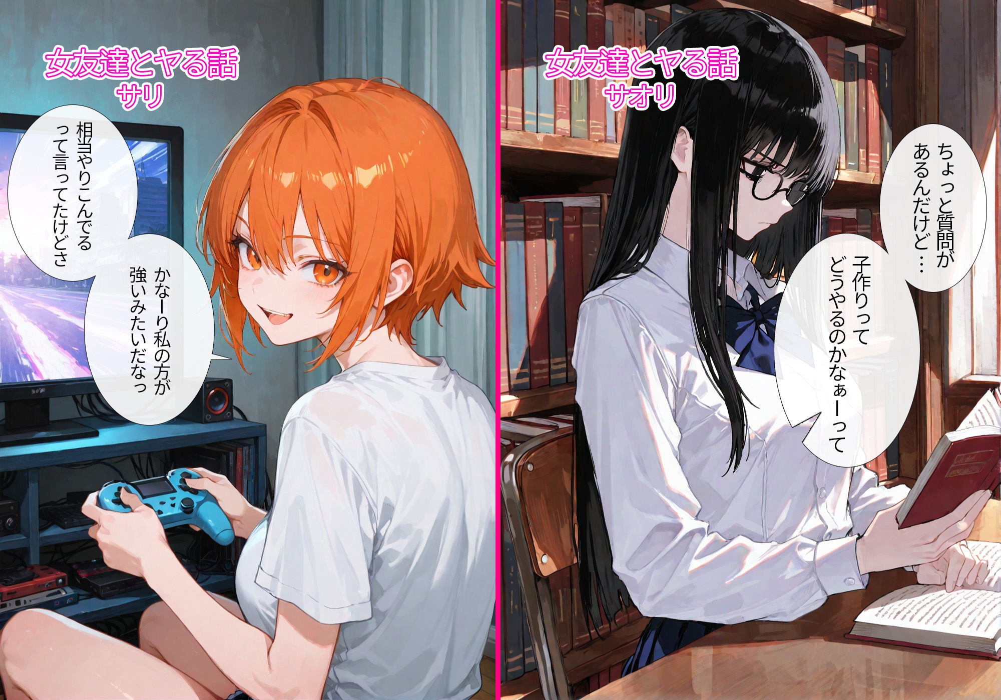 女友達とヤる話 vol1_3
