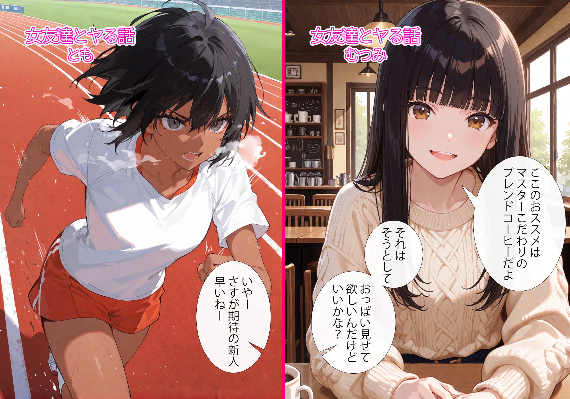 女友達とヤる話 vol1_5