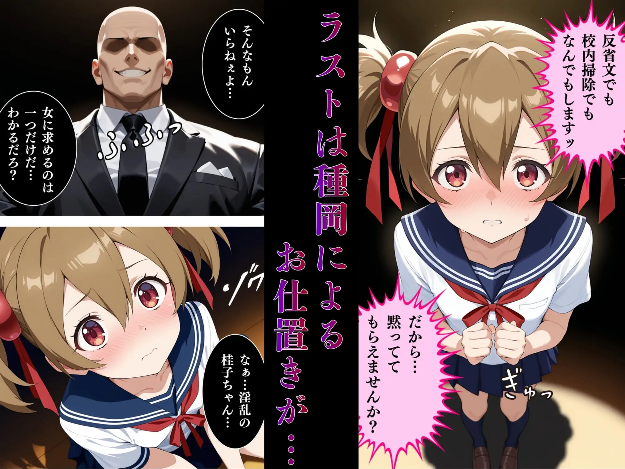 貧乳で悩んでいるシリカちゃんが学校でセックスする話 サンプル画像 8