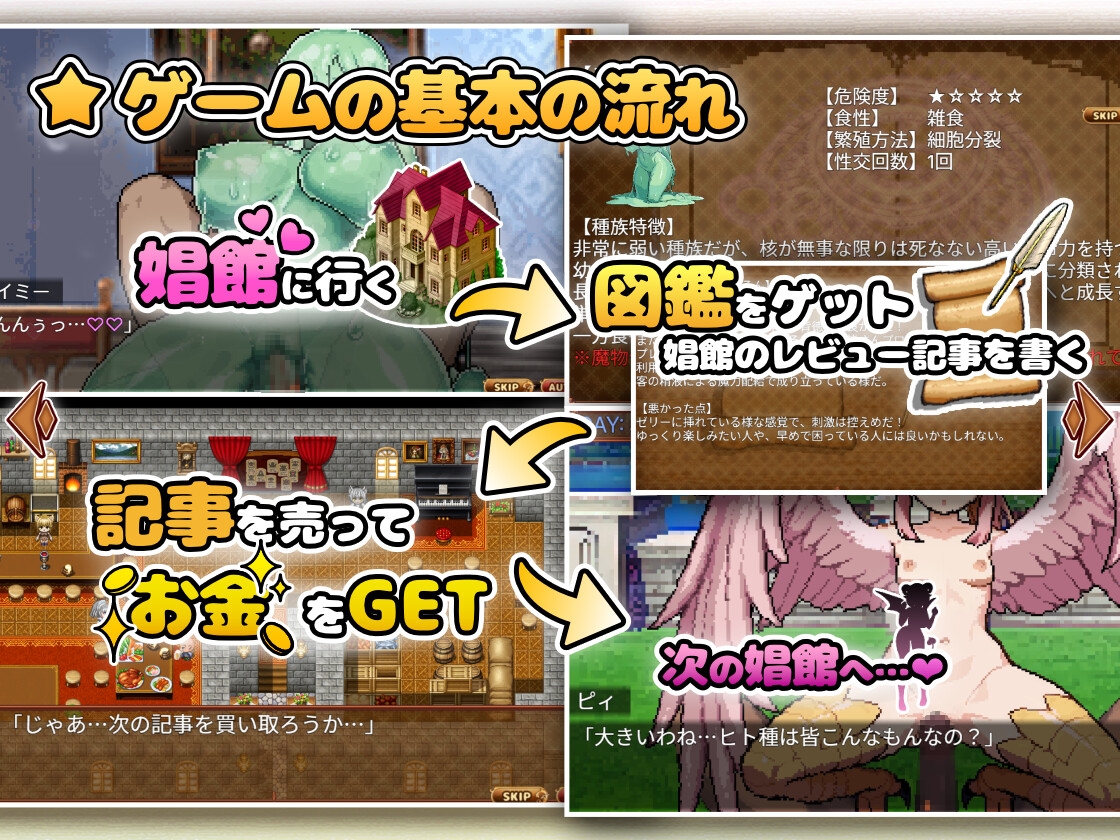異世界モン娘悦楽記（ぺぺろーん） サンプル2