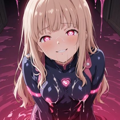 【でじたる一条】同人CG・AI『変身ヒロイン 悪への転身16』