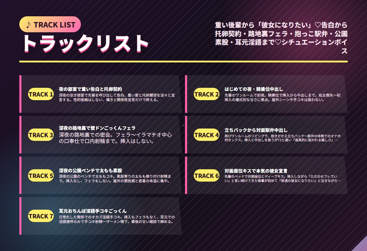 重い後輩から彼女になりたい♡告白から托卵契約 サンプル1
