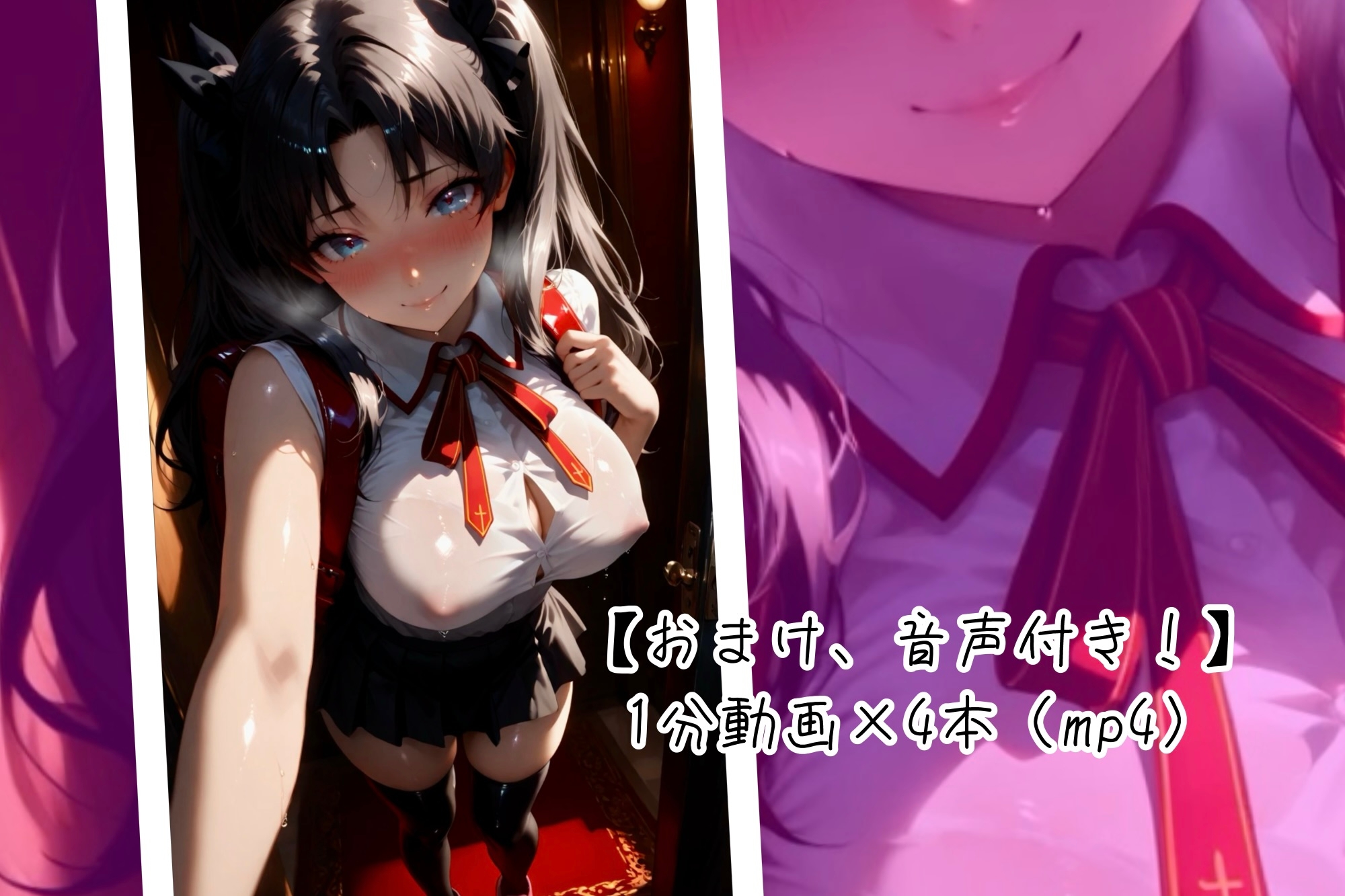 遠○凛&間○桜CGエッチイラスト集!_7