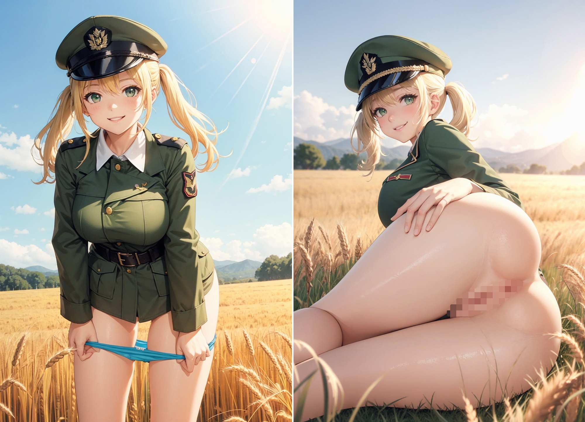 自分以外は女兵士の四人分隊_1