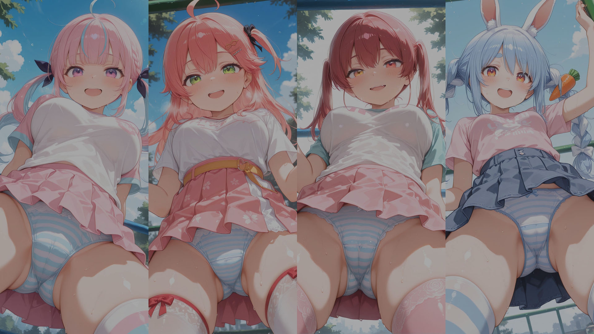 【kawa】同人CG・AI『近所のあの子は発育が良すぎる~公園に遊びに行ったら~ (ホ●ライブ バージョン )』1
