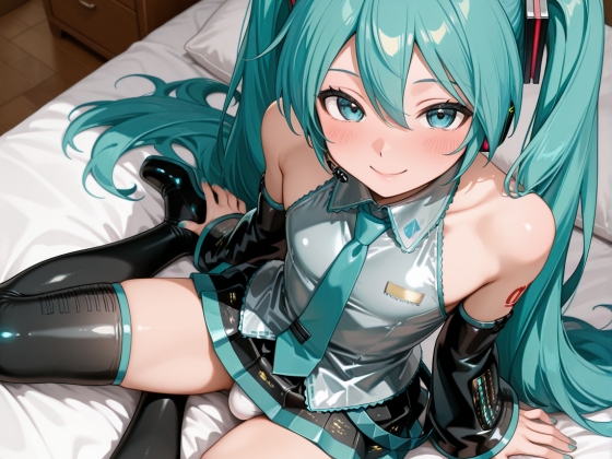 画像でしか見た事のないコスプレ女装男子好きをからかう為だと言うが【甥っ子はミクくん】　by　人造緑