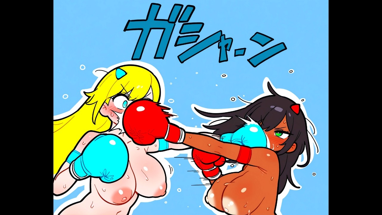 セクシーキティーズ… 巨乳ボクシングマッチ!_3
