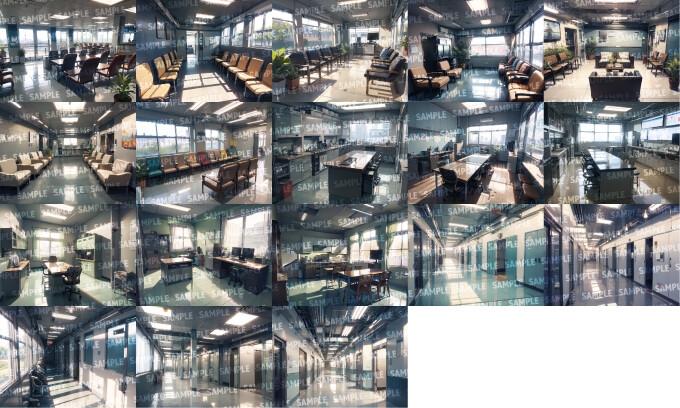 【背景137枚】病院/廃病院_2