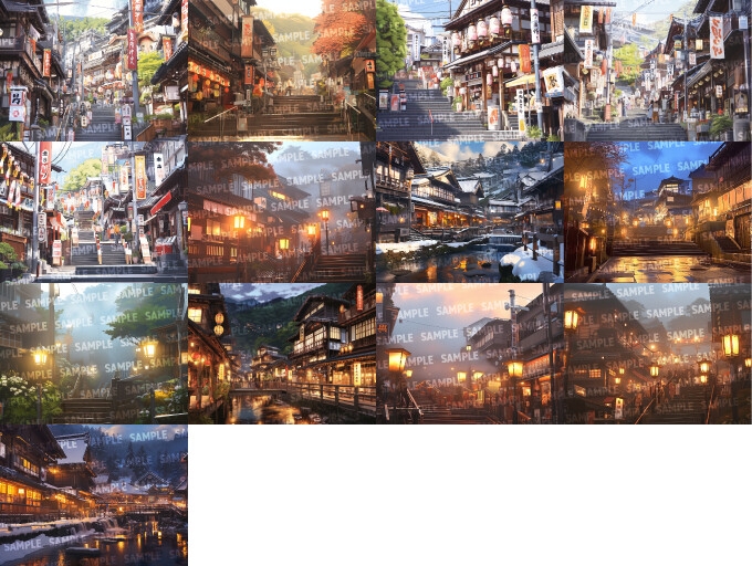 【背景103枚】温泉街/旅館(差分あり)_3
