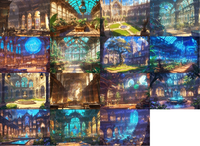 【背景112枚】魔法学校_2