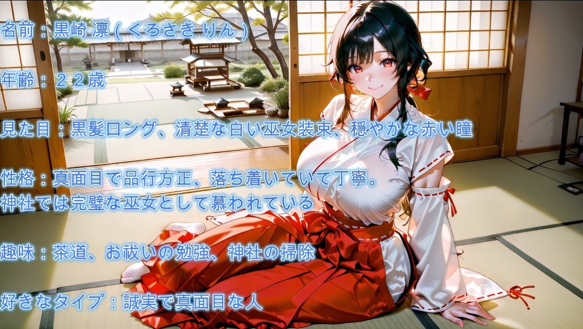 【4K】昼は真面目な巫女さん！夜は背徳の発散セックス！【巨乳姉妹】_2