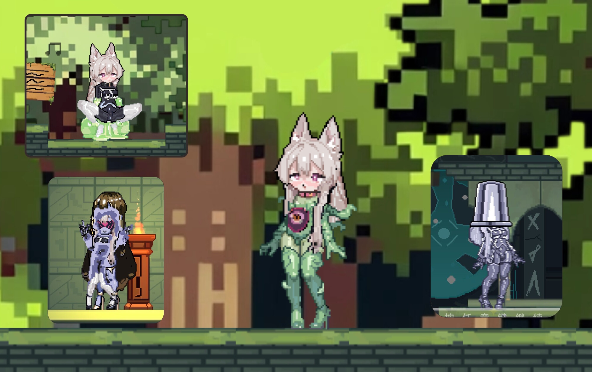 【移影】同人ゲーム・AI『努力しないと強○キグルミ化』3