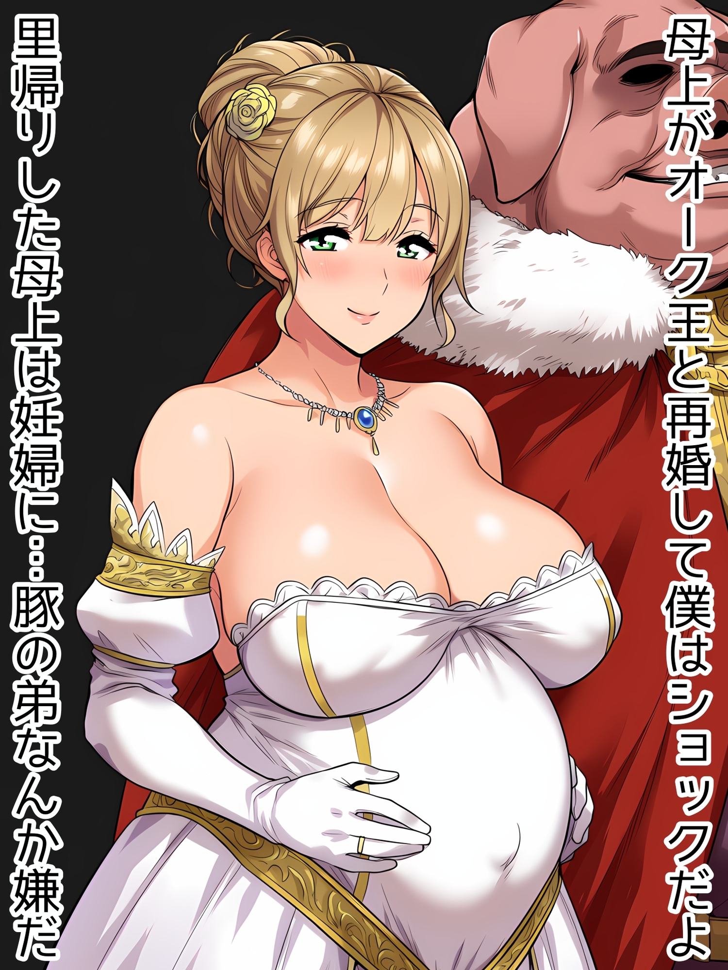 何が出るかな?托卵妊婦イラスト集(黒人虫型BOWゴブリン豚オークにボテ腹不倫NTR妊娠確定断面図)&借金社長お母さん(変態スポンサー達に公開種付け&出産ショー)_6
