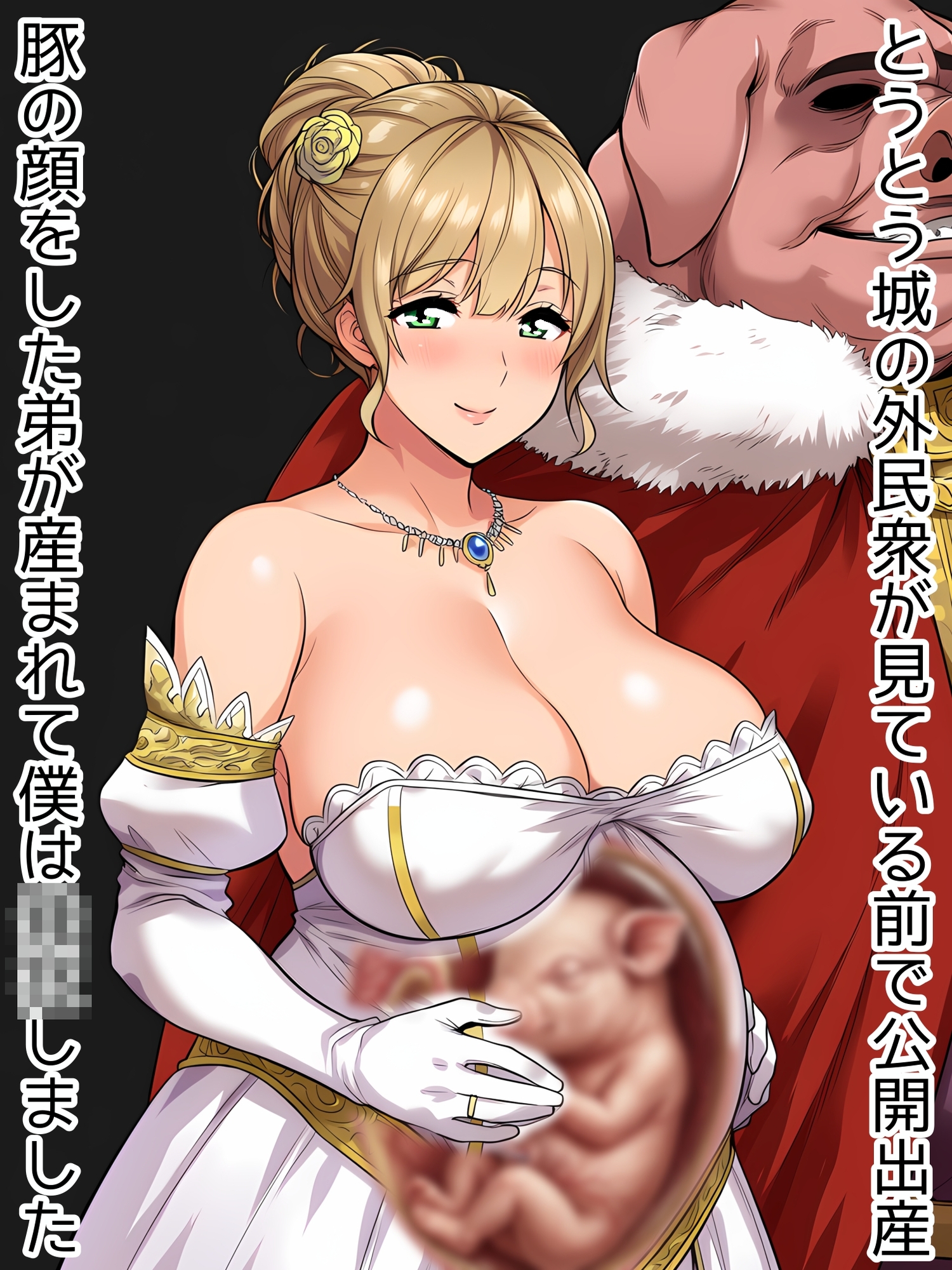 何が出るかな?托卵妊婦イラスト集(黒人虫型BOWゴブリン豚オークにボテ腹不倫NTR妊娠確定断面図)&借金社長お母さん(変態スポンサー達に公開種付け&出産ショー)_7
