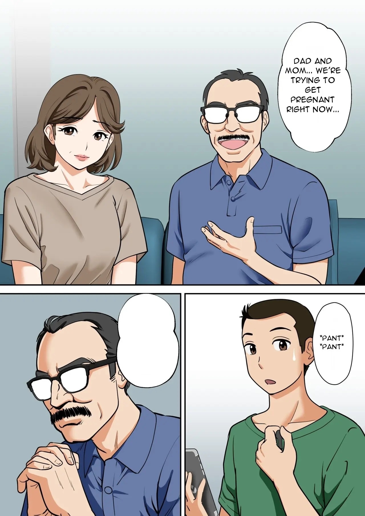 A Mom in her 40's Tries to Conceive! Weekends with Dad-But weekdays... with My Son!?
