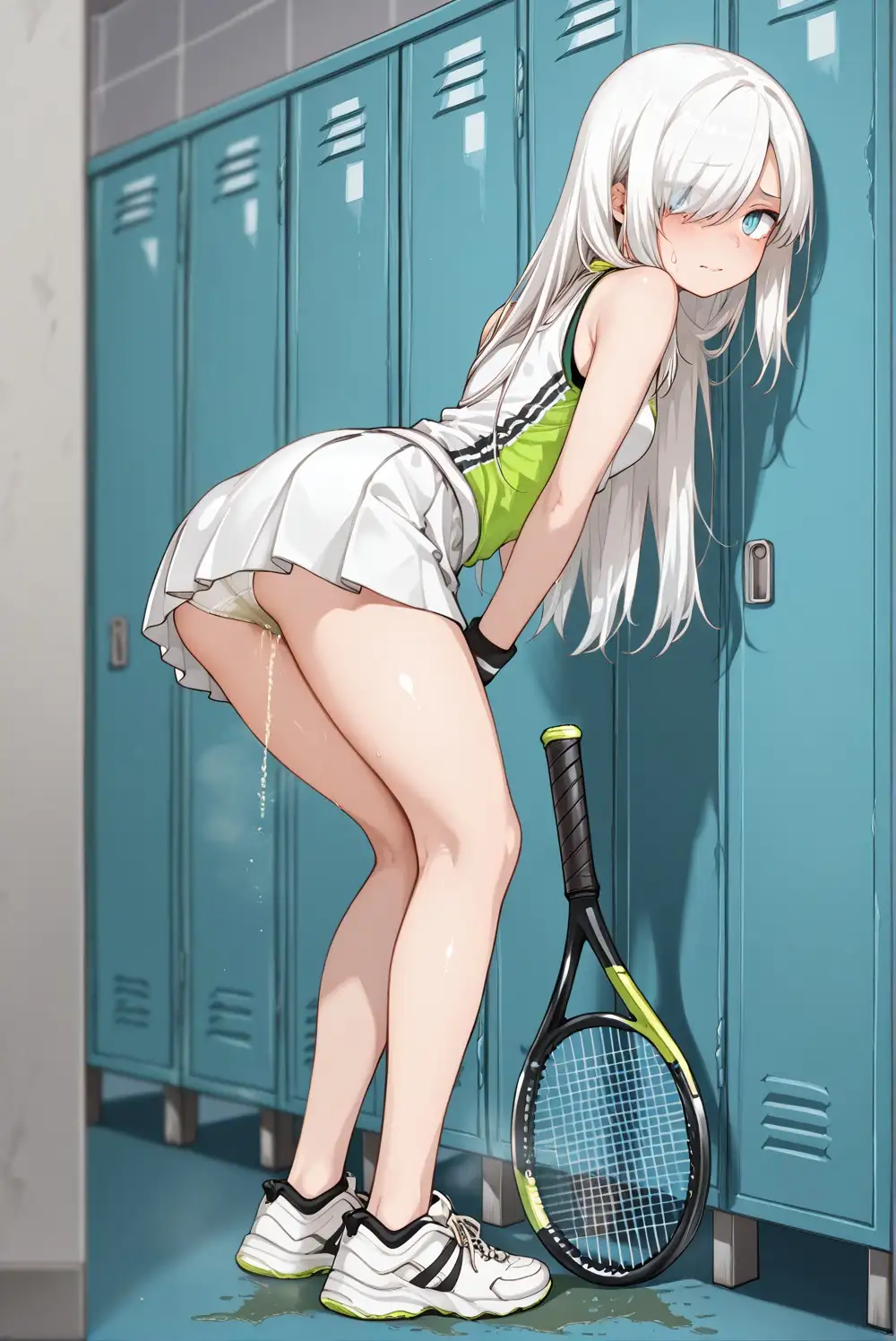 濡れゆくテニスコート サンプル画像 2