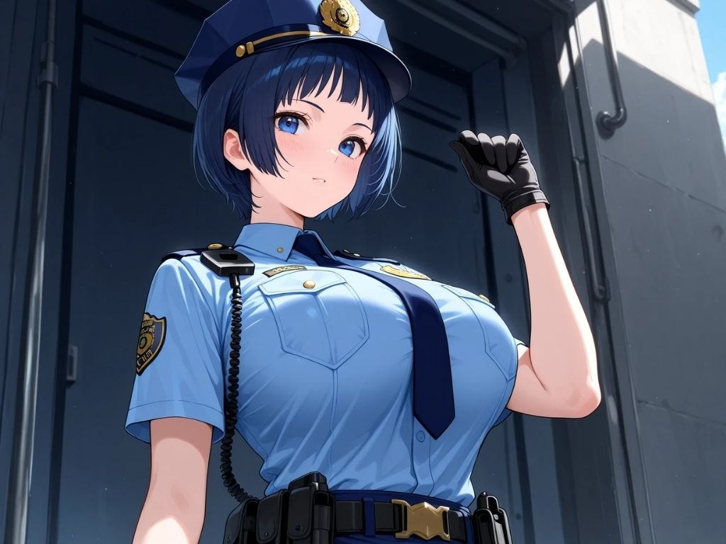 ポリス美女で、ひとぬきっ_1
