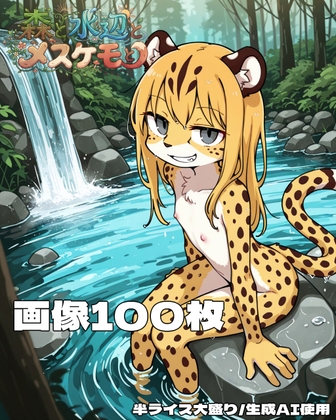 生まれたままの姿を惜しげもなく見せてくれます【森と水辺とメスケモと】　by　半ライス大盛り