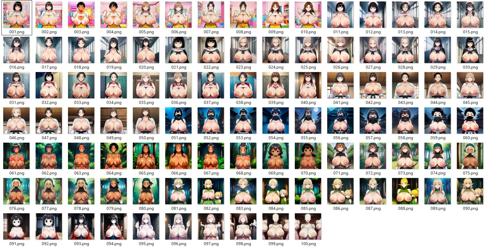 コスプレおっぱい見抜き1_1