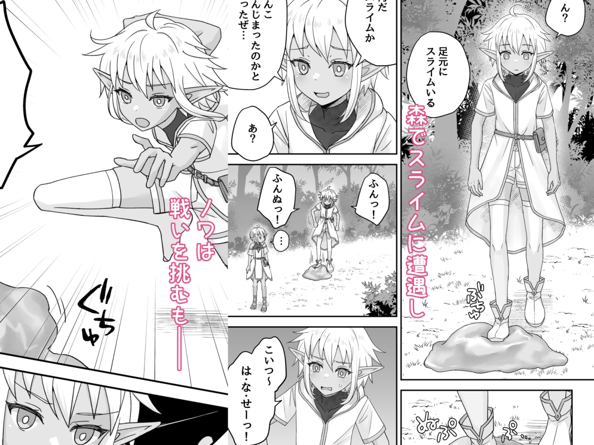 ダークエルフの兄と弟とスライムと 画像2
