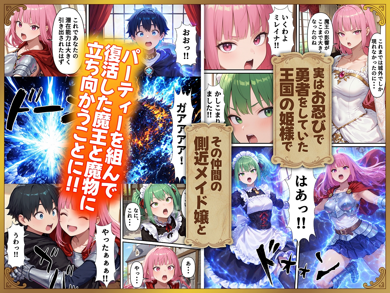 姫様、勇者やってます(極秘)_2