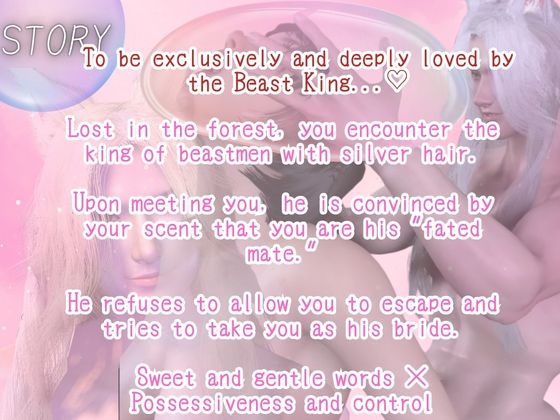 CV [Beast King / Possessive Devotion 1 Hour] “Don’t run. Become my mate.” ~ Captured by the Silver-Haired Beast King ~