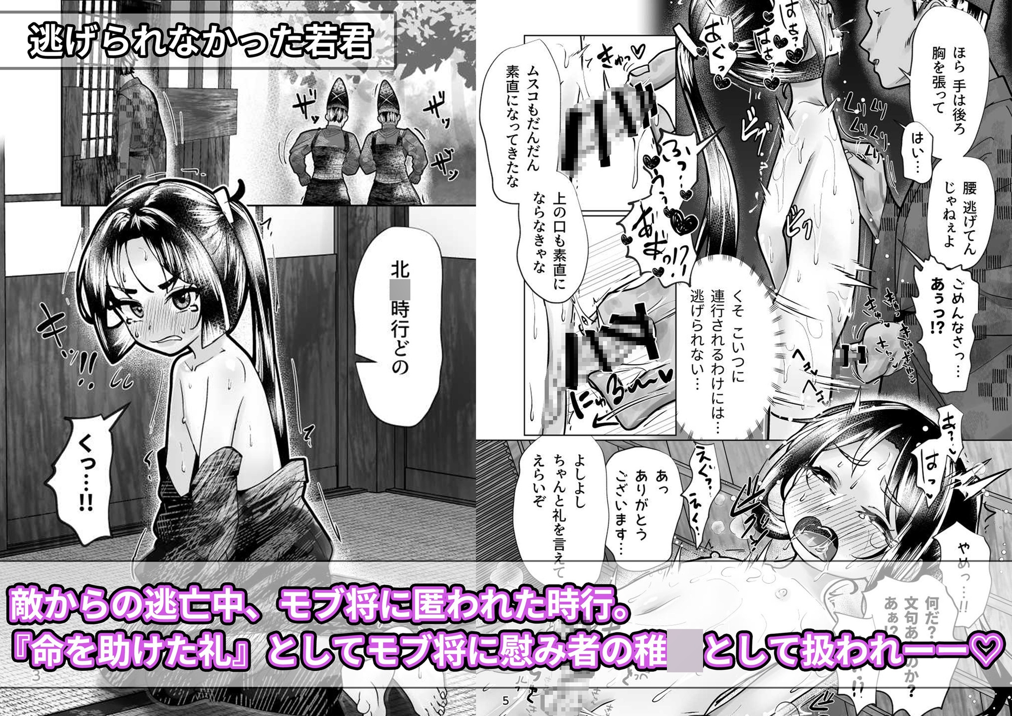 若君堕とし 萬朶櫻逃げ若同人誌総集編 画像2