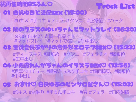 [花びら4回転♡ ] おまんこグチュグチュ学園ソープランド~可愛い学園のマドンナ4人と次々濃厚交尾♡~ 画像2